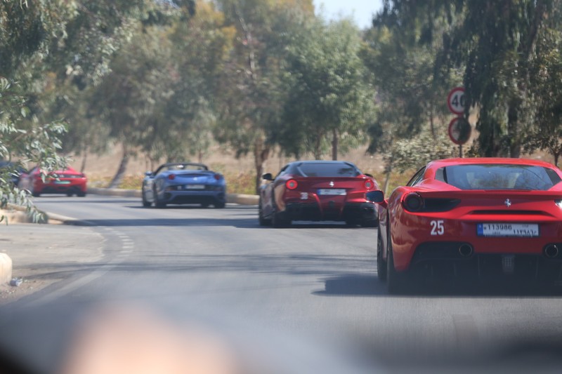 Ferrari Panorama Lebanon 2016 Ride